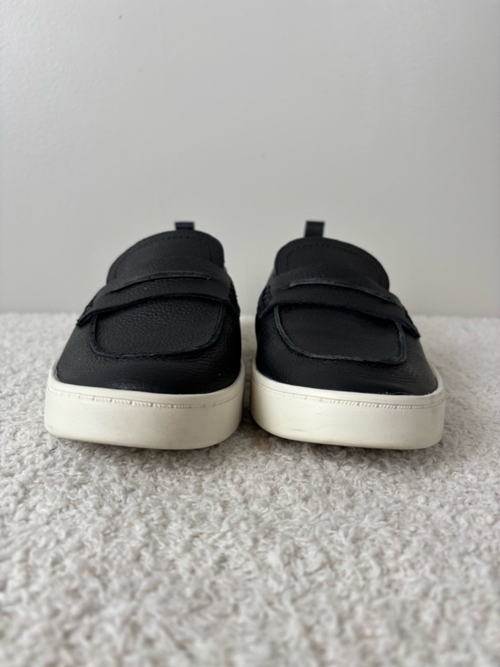 Vionic Shoes Womens 9 Pebbled Black Chantel Penny Loafer Slip On Comfort Sneaker - Picture 7 of 11